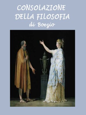 cover image of Consolazione della filosofia